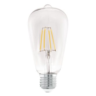 110012 EGLO E27-LED-ST64 806 lm 2700 K átlátszó fényforrás
