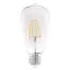 110012 EGLO E27-LED-ST64 806 lm 2700 K átlátszó fényforrás