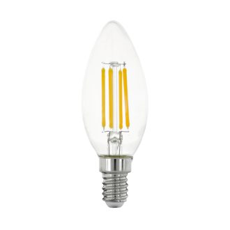 110016 EGLO E14-LED-C35 806 lm 2700 K átlátszó fényforrás