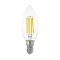 110016 EGLO E14-LED-C35 806 lm 2700 K átlátszó fényforrás