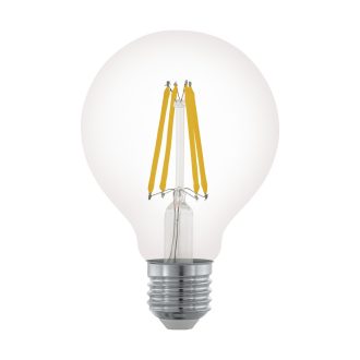 110023 EGLO E27-LED-G80 806 lm 2700 K átlátszó fényforrás