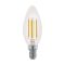 110025 EGLO E14-LED-C35 350 lm 2700 K átlátszó fényforrás