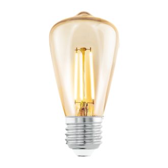 110054 EGLO E27-LED-ST48 270 lm 2200 K borostyán fényforrás