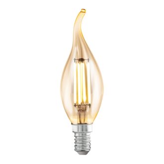 110059 EGLO E14-LED-CF35 270 lm 2200 K borostyán fényforrás