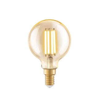 110061 EGLO E14-LED-G60 350 lm 2200 K borostyán fényforrás