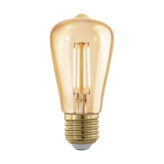 110066 EGLO E27-LED-ST48 300 lm 1700 K borostyán fényforrás