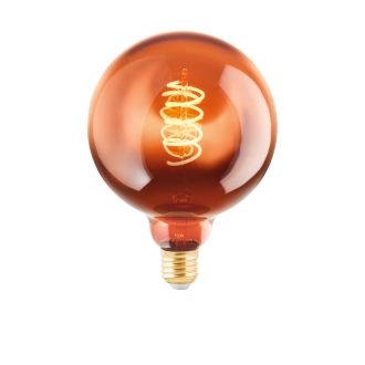 110093 EGLO E27-LED-G125 30 lm 2000 K vörösréz színű dekor fényforrás