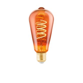 110094 EGLO E27-LED-ST64 30 lm 2000 K vörösréz színű dekor fényforrás
