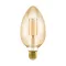 110113 EGLO E27-LED-B80 470 lm 2200 K borostyán Mid Size fényforrás