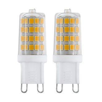110154 EGLO G9-LED 320 lm 3000 K átlátszó fényforrás (2 db-os szett)