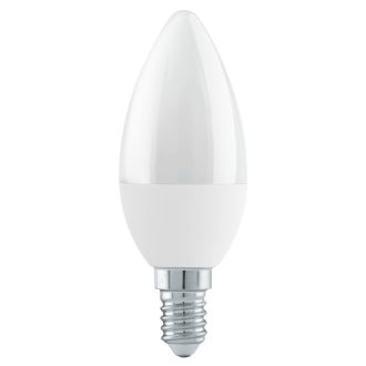 110176 EGLO E14-LED-C37 470 lm 3000 K opál fényerőszabályzós fényforrás