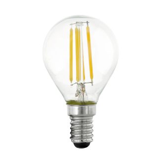110183 EGLO E14-LED-P45 470 lm 2700 K átlátszó fényerőszabályzós fényforrás