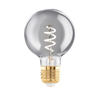 110195 EGLO E27-LED-G60 100 lm 2000 K füstüveges dekor fényforrás