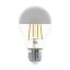 11834 EGLO E27-LED-A60 806 lm 2700 K áttetsző, króm fényforrás