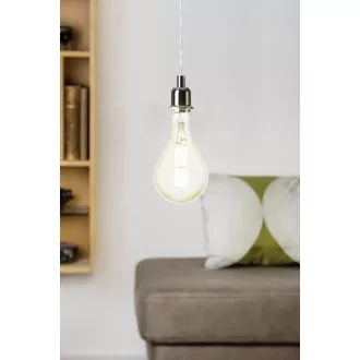 11844 EGLO E27-LED-PS160 600 lm 3000 K fekete-áttetsző fényforrás