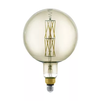 11845 EGLO E27-LED-G200 600 lm 3000 K fekete-áttetsző fényforrás