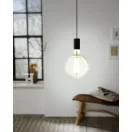 11845 EGLO E27-LED-G200 600 lm 3000 K fekete-áttetsző fényforrás