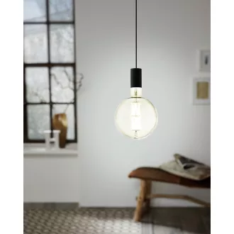 11845 EGLO E27-LED-G200 600 lm 3000 K fekete-áttetsző fényforrás