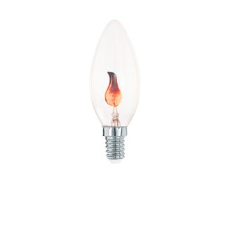 11848 EGLO E14-C35 láng dekorációs izzó villogó effektussal