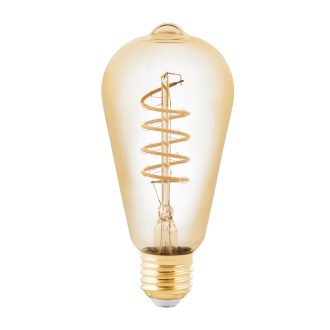 11879 EGLO E27-LED-ST64 245 lm 2200 K borostyán fényforrás