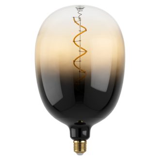   12553 EGLO E27-LED-T180 100 lm 1700 K fekete-barna dekor fényforrás