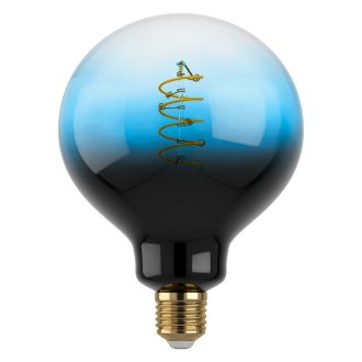 12555 EGLO E27-LED-G125 85 lm 2000 K fekete-kék dekor fényforrás
