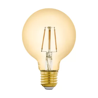 12572 EGLO connect E27-LED-G80 500 lm 2200 K borostyán fényforrás