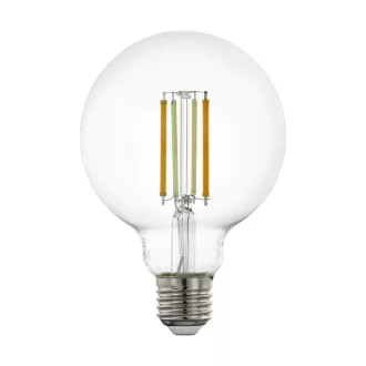 12576 EGLO connect E27-LED-G95 806 lm 2200 K-6500 K átlátszó fényforrás