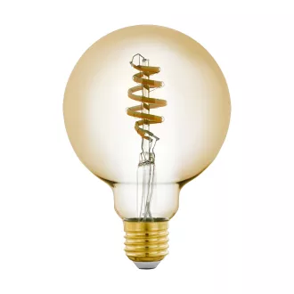 12581 EGLO connect E27-LED-G95 400 lm 2200 K-6500 K borostyán fényforrás