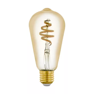 12583 EGLO connect E27-LED-ST64 400 lm 2200 K-6500 K borostyán fényforrás