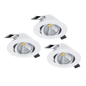 33391 EGLO SALICETO 4000K LED süllyesztett lámpa 3 db