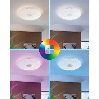 33703 EGLO MILAZZO 3000-6500 K LED mennyezeti lámpa hangszóróval