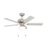 35074 EGLO CADIZ ezüst vagy tölgy mennyezeti ventilátoros lámpa