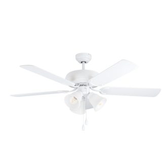   35076 EGLO LAS PALMAS fehér vagy tölgy mennyezeti ventilátoros lámpa
