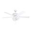 35076 EGLO LAS PALMAS fehér vagy tölgy mennyezeti ventilátoros lámpa