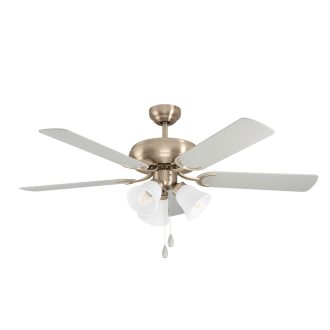   35077 EGLO LAS PALMAS ezüst vagy tölgy mennyezeti ventilátoros lámpa