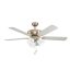 35077 EGLO LAS PALMAS ezüst vagy tölgy mennyezeti ventilátoros lámpa
