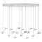 390403 EGLO PARATEBUENO 1 3000K LED függeszték