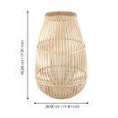 422082 EGLO LIVING BUNAWAN mécsestartó