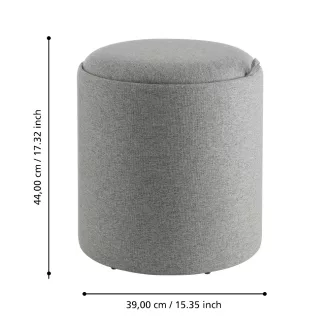 424022 EGLO LIVING MASHIKE puff 2 db-os szett