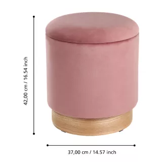 424031 EGLO LIVING MASHIKE puff 2 db-os szett