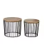 424052 EGLO LIVING TOZAWA lerakóasztal 2 db-os szett