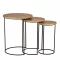 424053 EGLO LIVING TOWADA lerakóasztal 3 db-os szett
