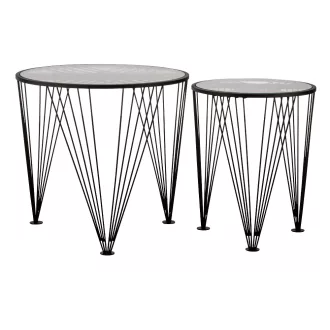 424054 EGLO LIVING TOZAWA lerakóasztal 2 db-os szett