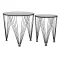 424054 EGLO LIVING TOZAWA lerakóasztal 2 db-os szett