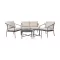 424426 EGLO LIVING CHELIGUN 5 részes kerti ülőgarnitúra asztallal