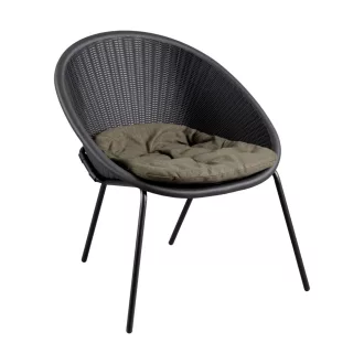 424433 EGLO LIVING RAJGIR kerti szék párnával