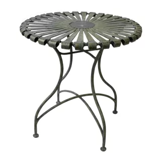 424436 EGLO LIVING RAJGIR kerek fém kerti asztal