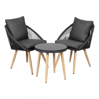 424441 EGLO LIVING MAJIAGOU kerti asztal székkel