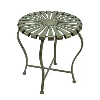 428259 EGLO LIVING RAJGIR kerek fém kerti asztal